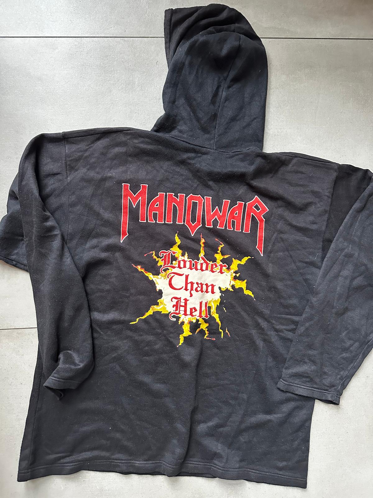 Vintage Hell – Manowar – Louder Than Hell Hoodie