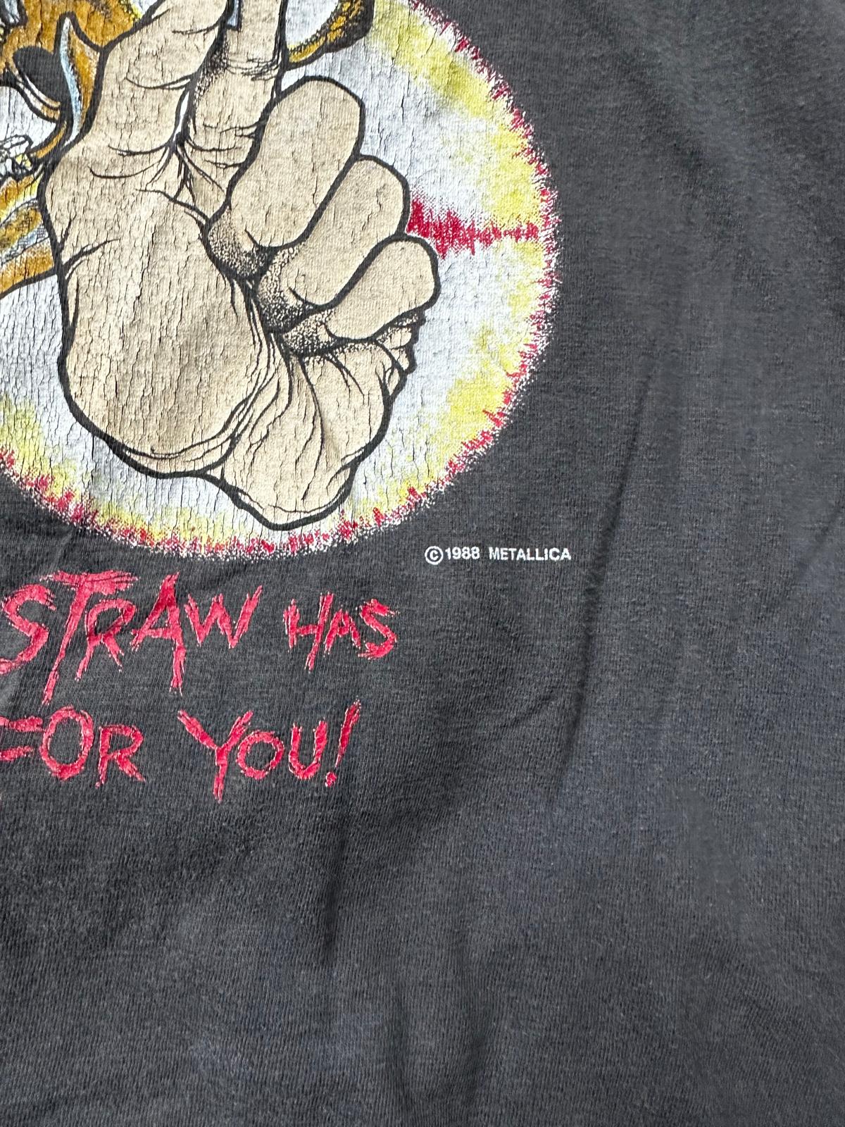 Vintage Hell – Metallica – The Shortest Straw Vintage Shirt (1988)