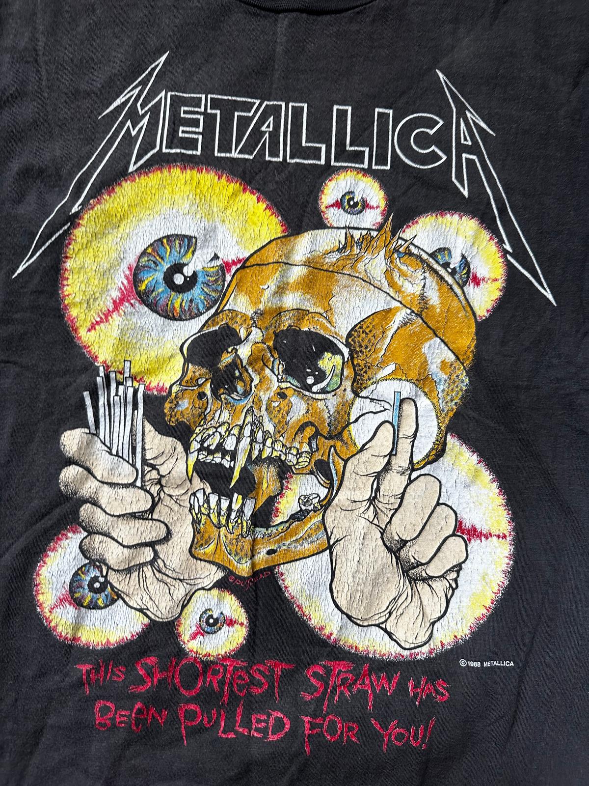 Vintage Hell – Metallica – The Shortest Straw Vintage Shirt (1988)