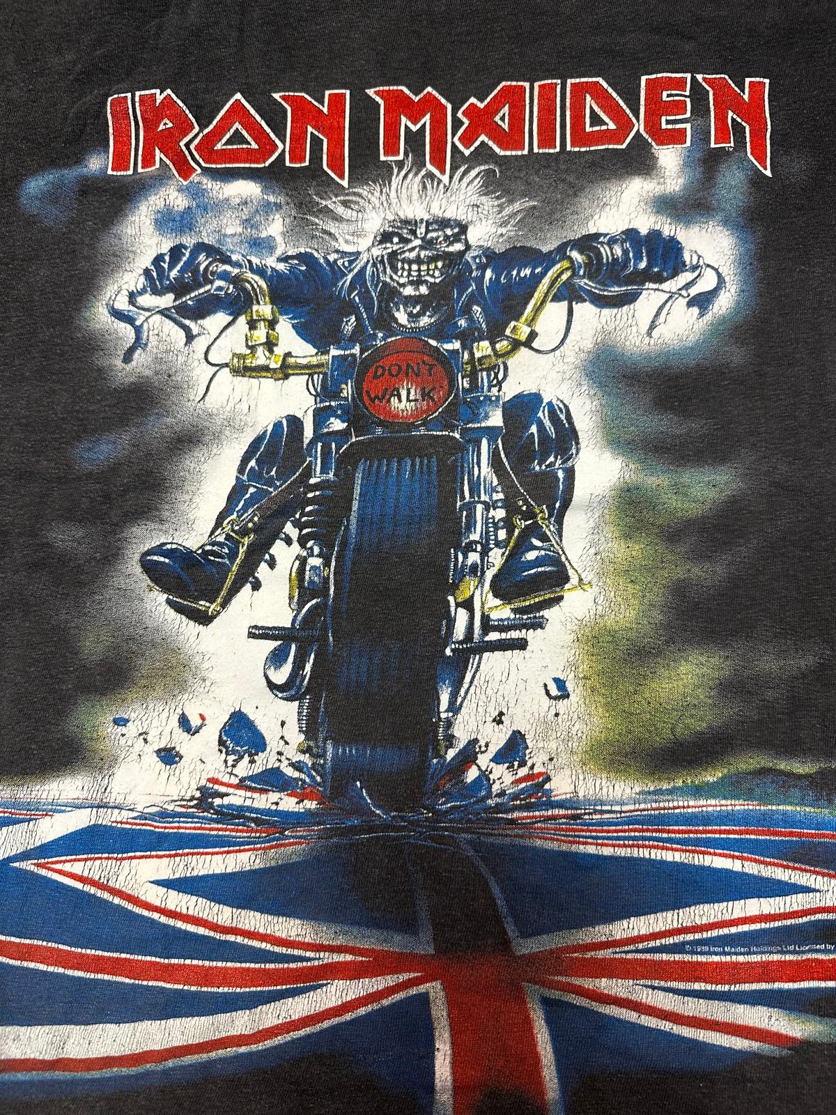 Vintage Hell – IRON MAIDEN Dont walk vintage shirt