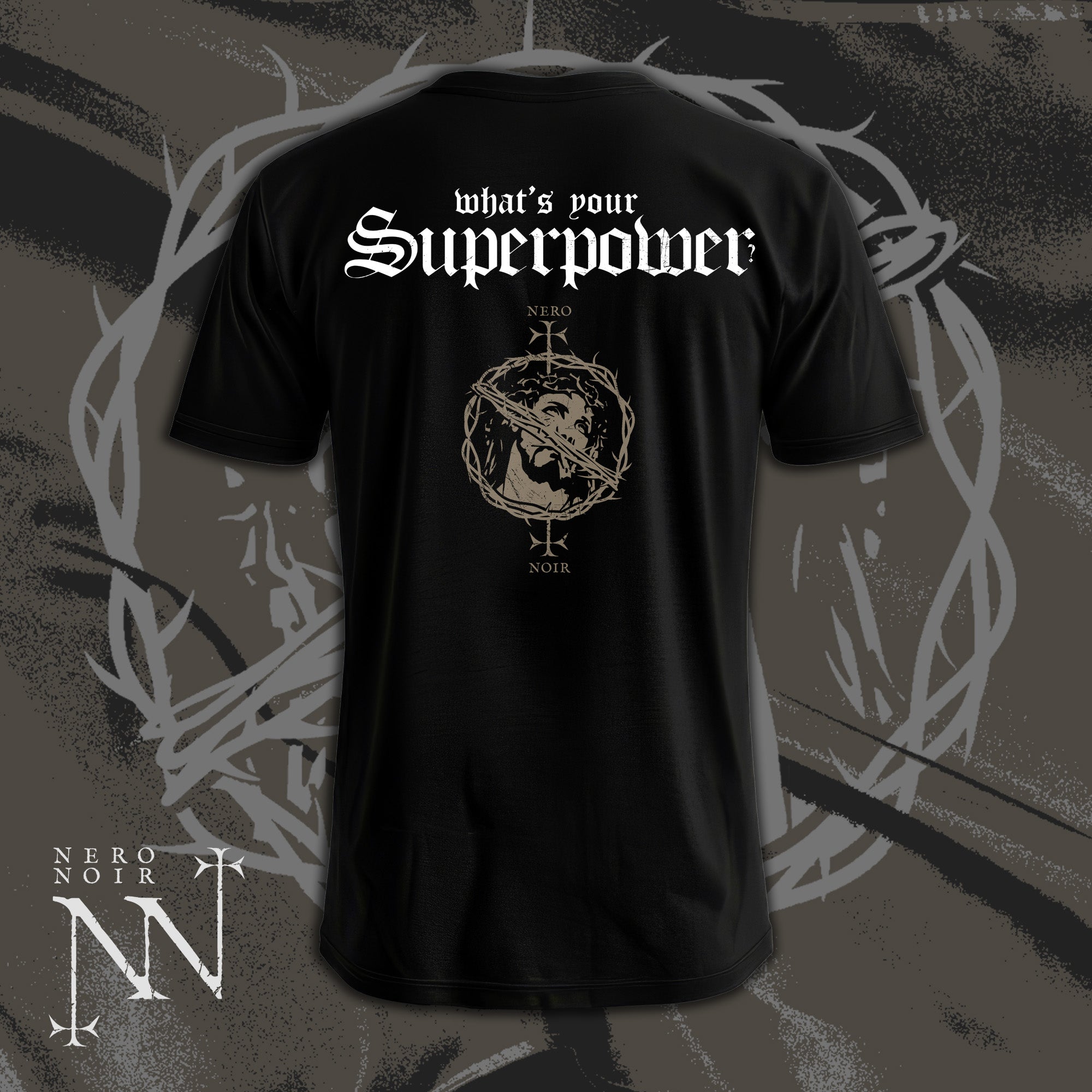 NeroNoir — Tricou 'We Are Antichristian' — Precomandă 72h