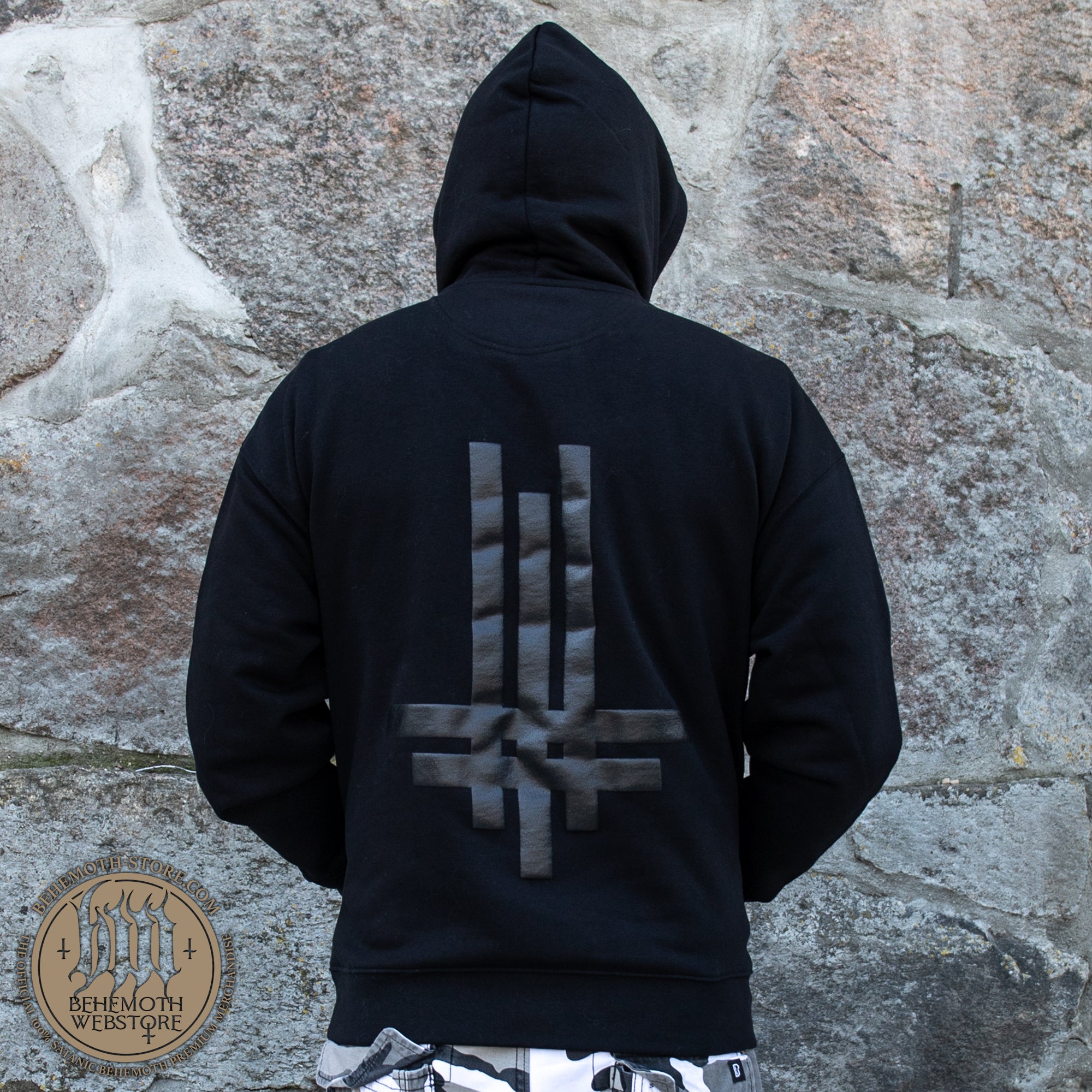 Behemoth ‘Trivmviratvs’ Pullover Hoodie (Puff Print)