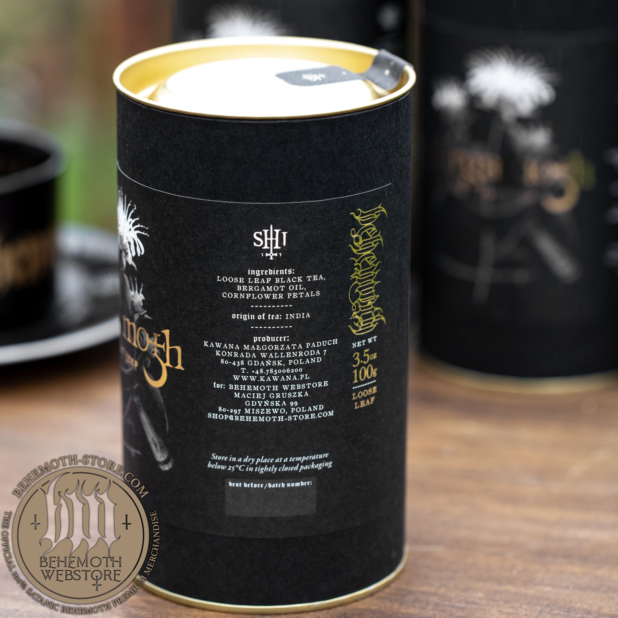 Bergamoth — Earl Grey Black Tea (Loose Leaf) 100g