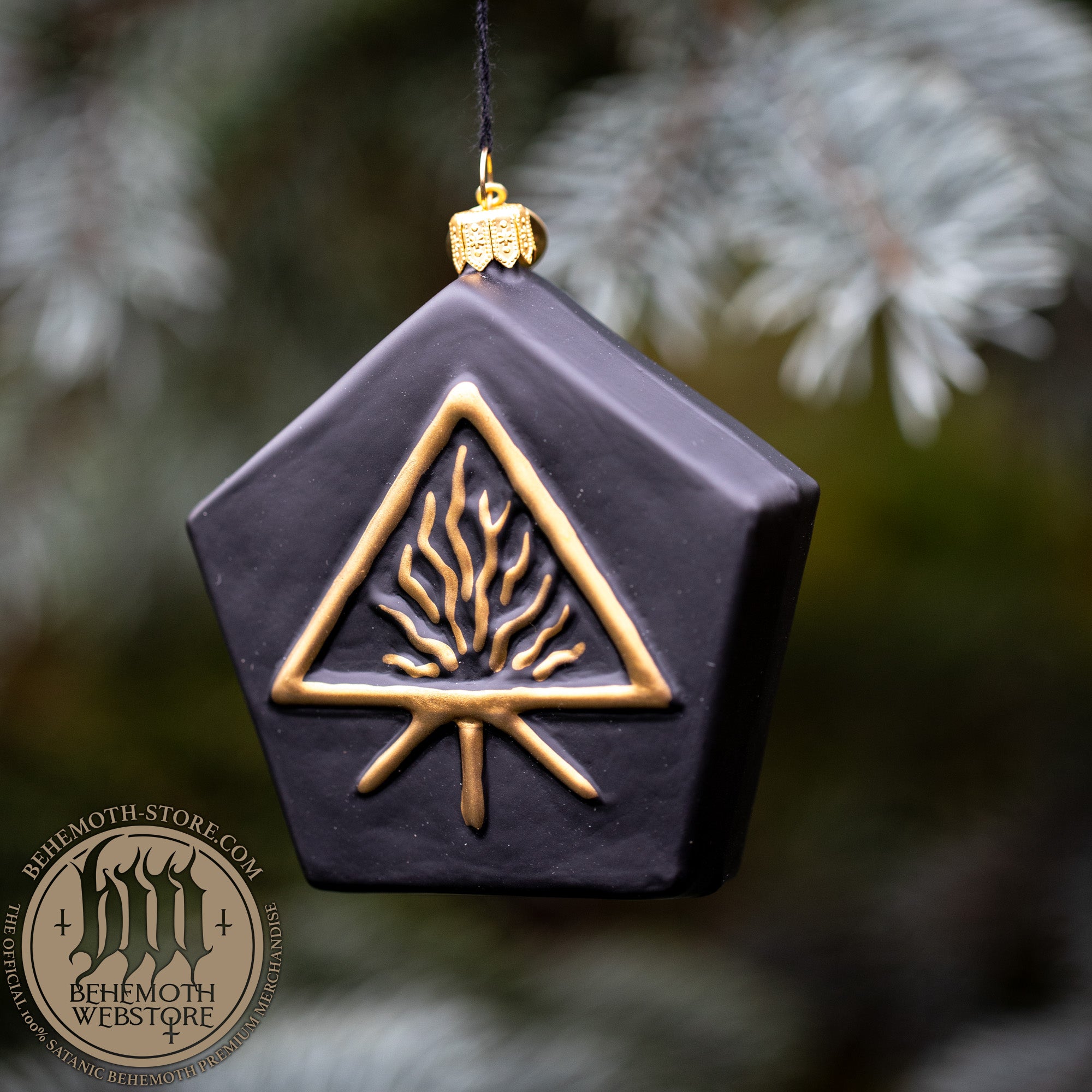 Διακοσμητικό από φυσητό γυαλί Behemoth «The Unholy Trinity»