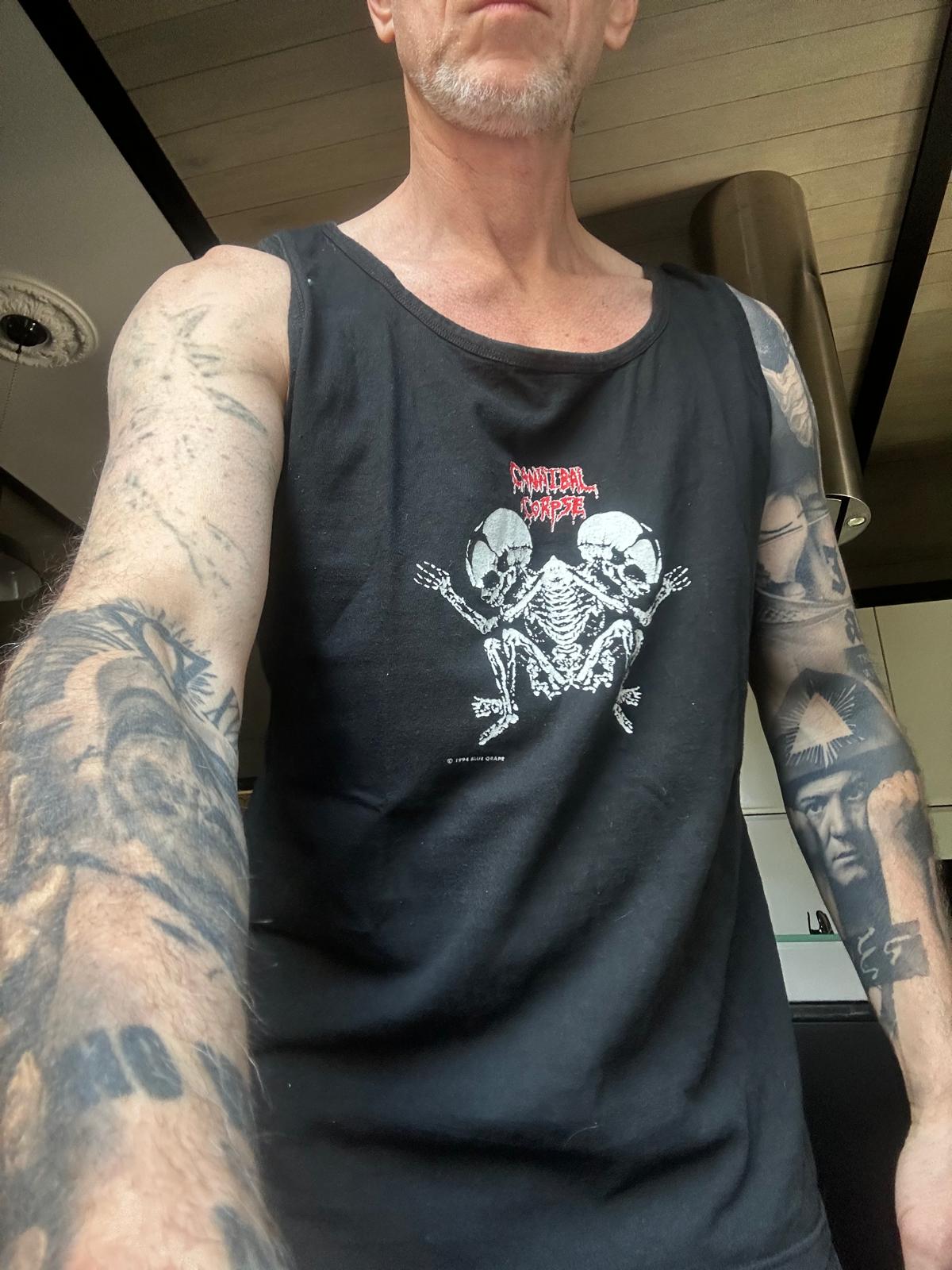 Vintage Hell – CANNIBAL CORPSE Logo Tank Top | Behemoth Webstore