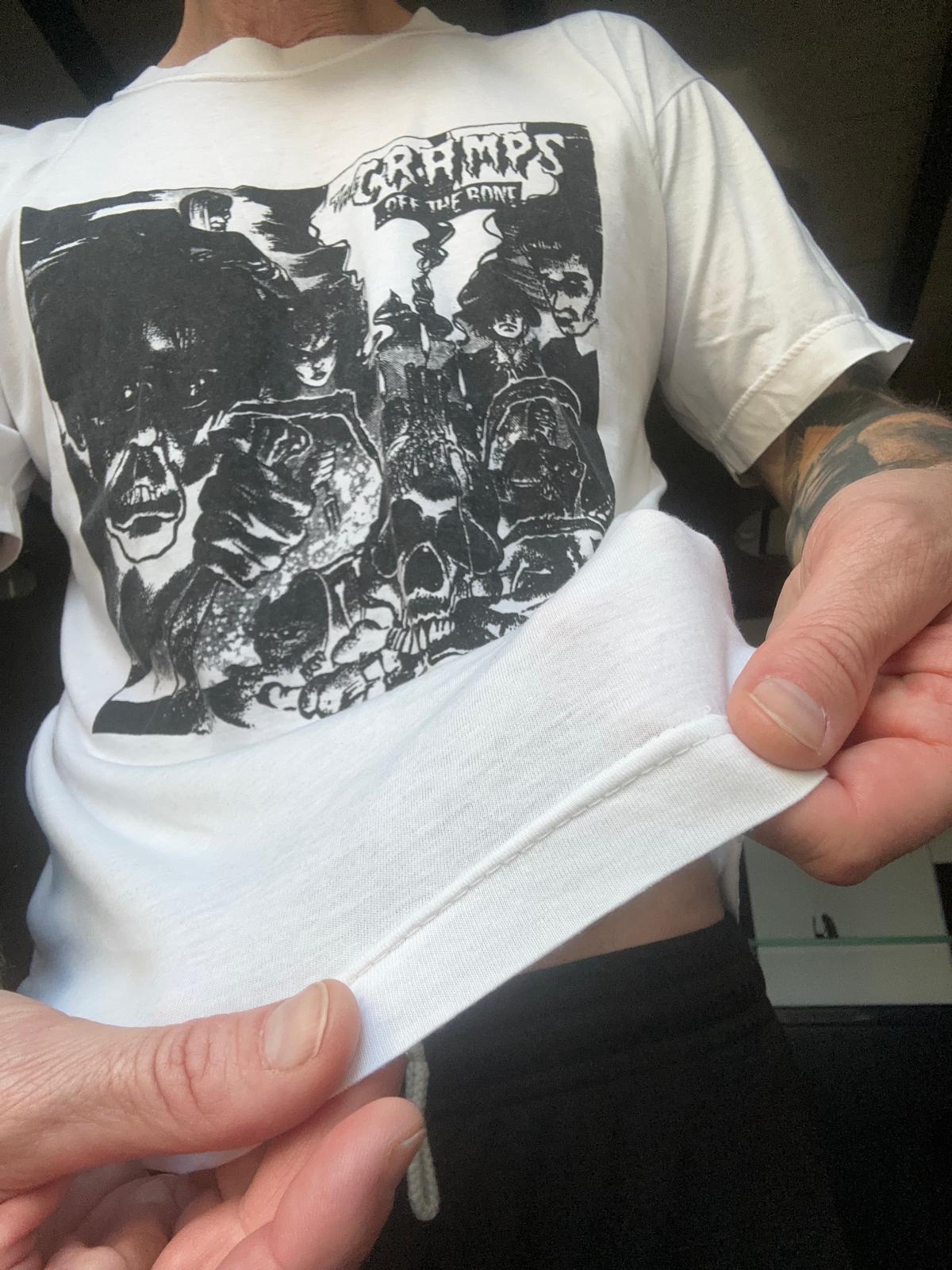 Vintage Hell – THE CRAMPS Off the Bone T-Shirt | Behemoth Webstore