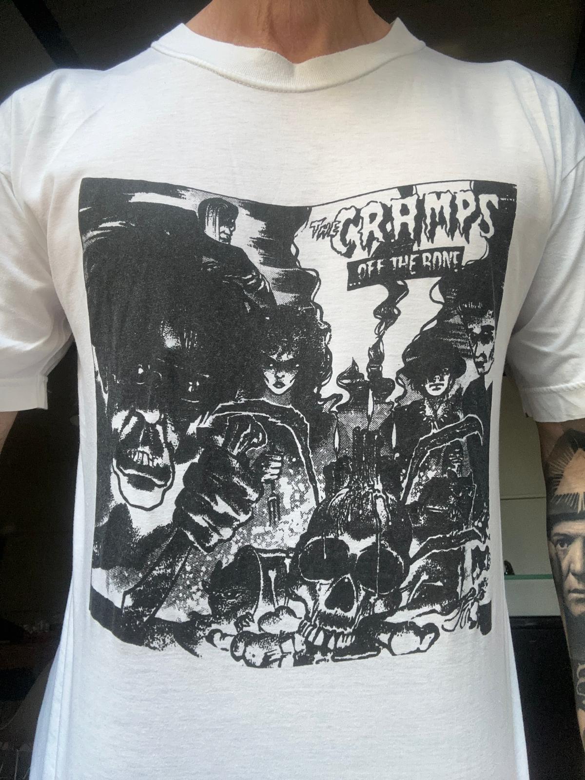 Vintage Hell – THE CRAMPS Off the Bone T-Shirt | Behemoth Webstore