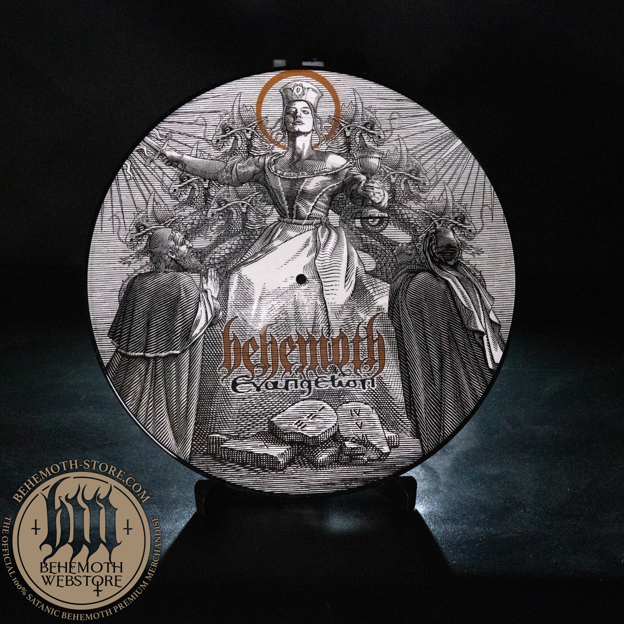 Vinyl Record - Behemoth – “Evangelion” (12″ Picture Disc) + Lyrics Booklet