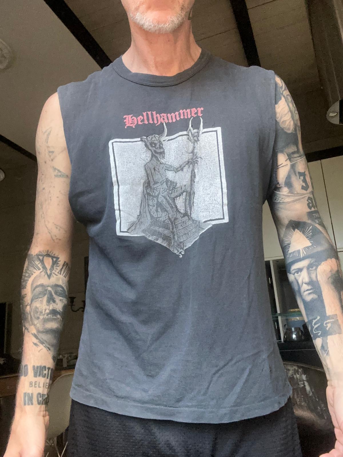 Vintage Hell – HELLHAMMER – Apocalyptic Raids (Cut Off) (Cut Off Shirt)