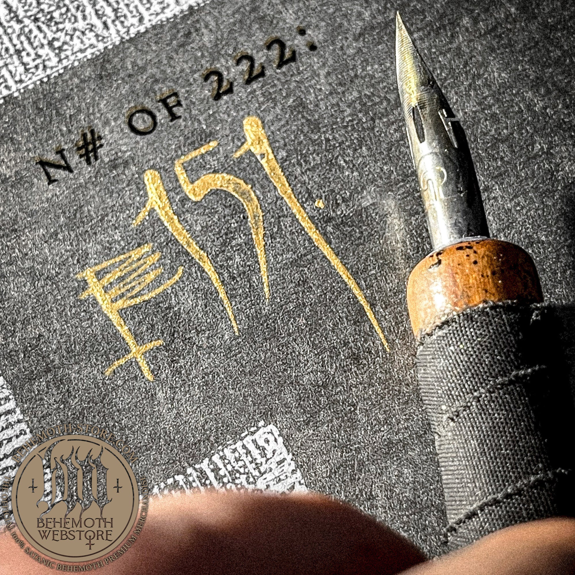 Behemoth – “The Heretic Verses” Premium Art Poster (50×70 cm, Limited, Signed & Numbered)