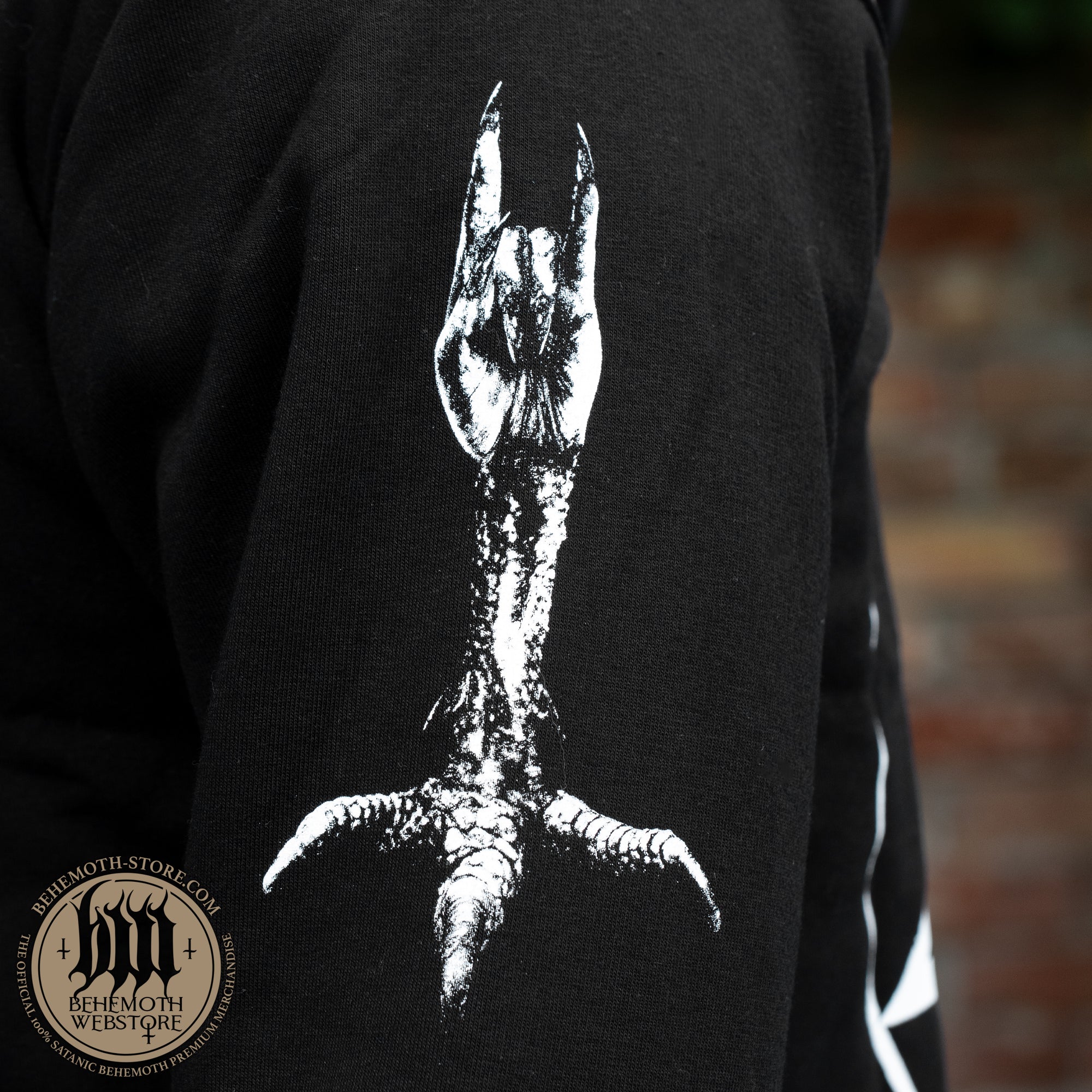 Behemoth 'Storming Near The Baltic' limited hooded sweatshirt with zip