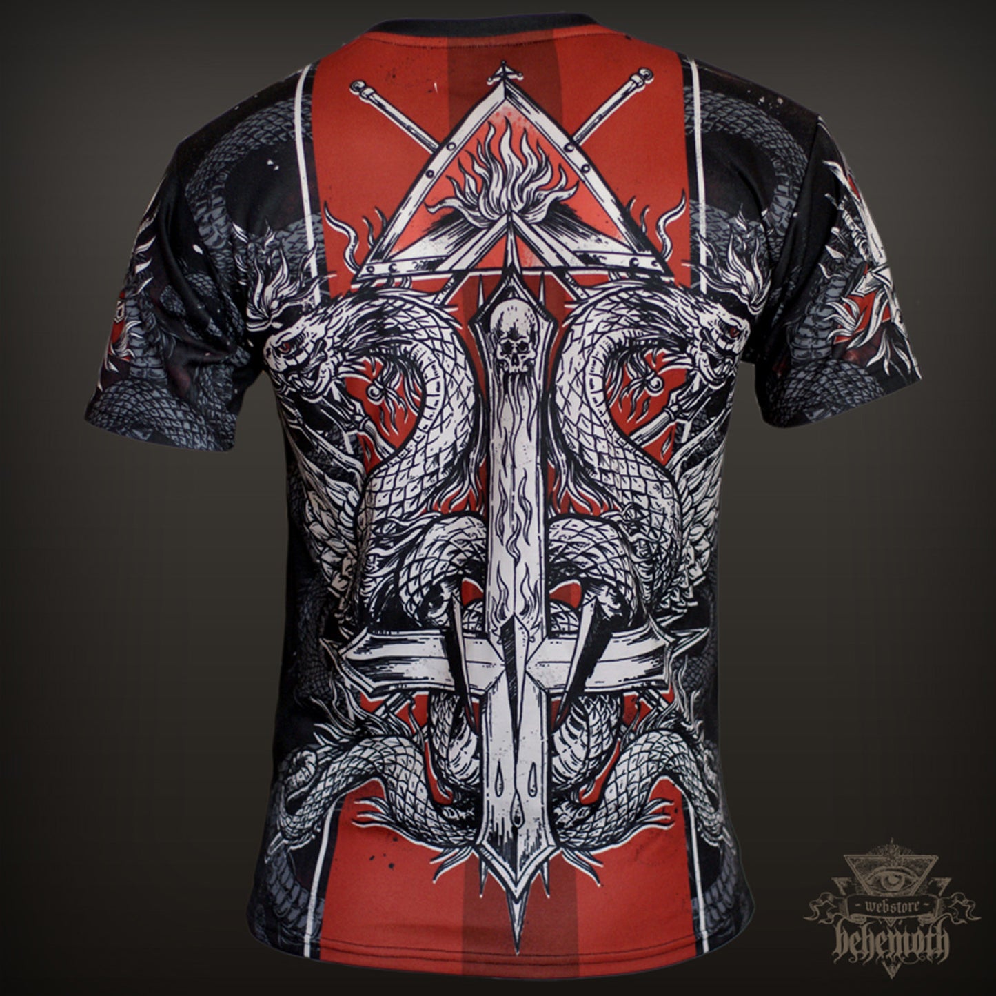 'The Republic Of The Unfaithful' Behemoth all-over print T-Shirt PREORDER