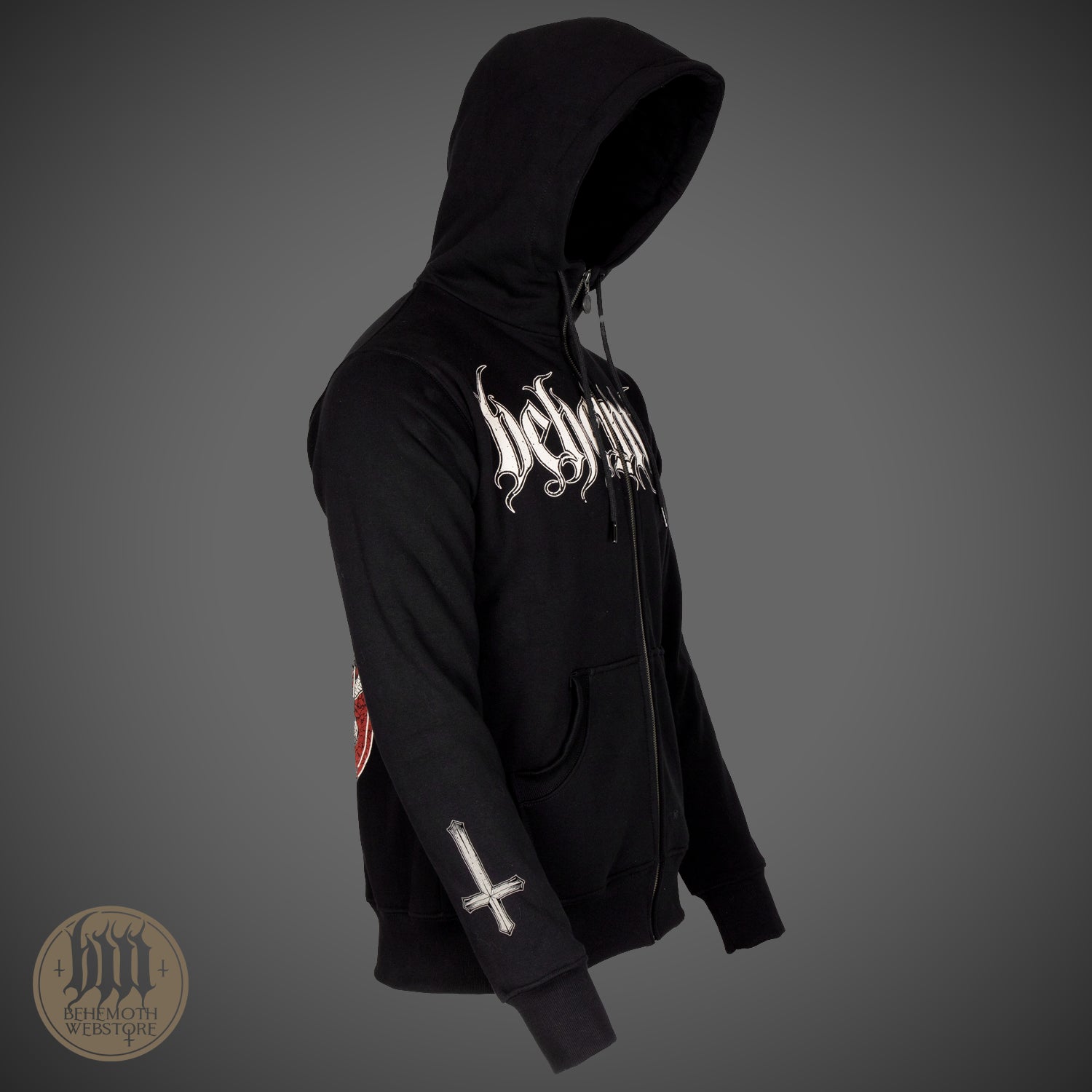 Behemoth 'Republic Of The Unfaithful' hooded sweatshirt with zip