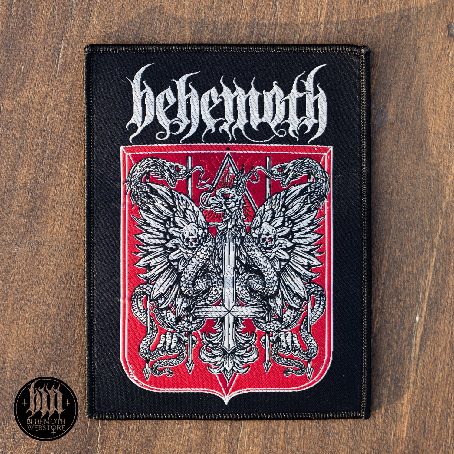 Parche de tejido para coser de Behemoth 'Republic Of The Unfaithful'