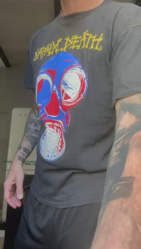 Vintage Hell – NAPALM DEATH – Death Gas Mask (T-Shirt) | Behemoth