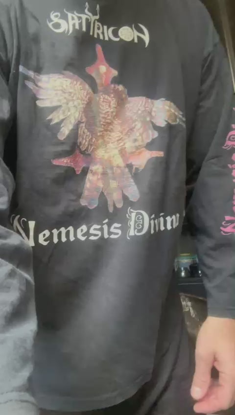 Vintage Hell – SATYRICON Nemesis Divina Long Sleeve | Behemoth