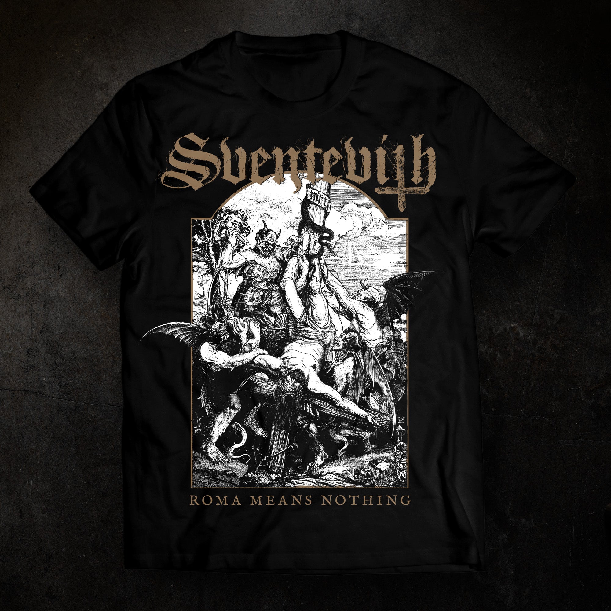 Koszulka Sventevith - 'Roma Means Nothing' — 72h Pre-Order