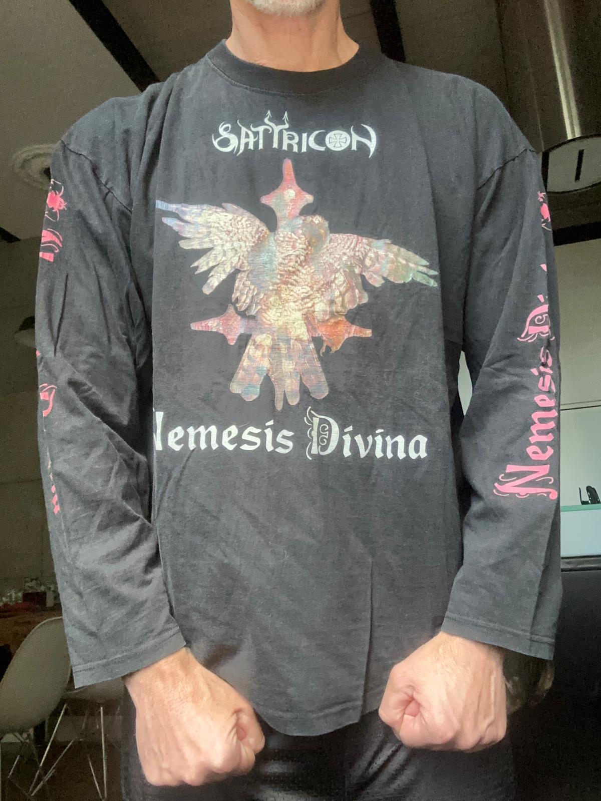 Vintage Hell – SATYRICON Nemesis Divina Long Sleeve | Behemoth