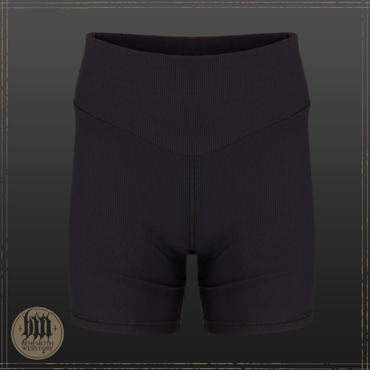 Behemoth 'The Unholy Trinity' Premium Push-Up Shorts - ribbed