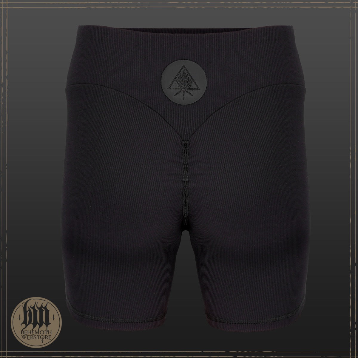 Behemoth 'The Unholy Trinity' Premium Push-Up Shorts - ribbed