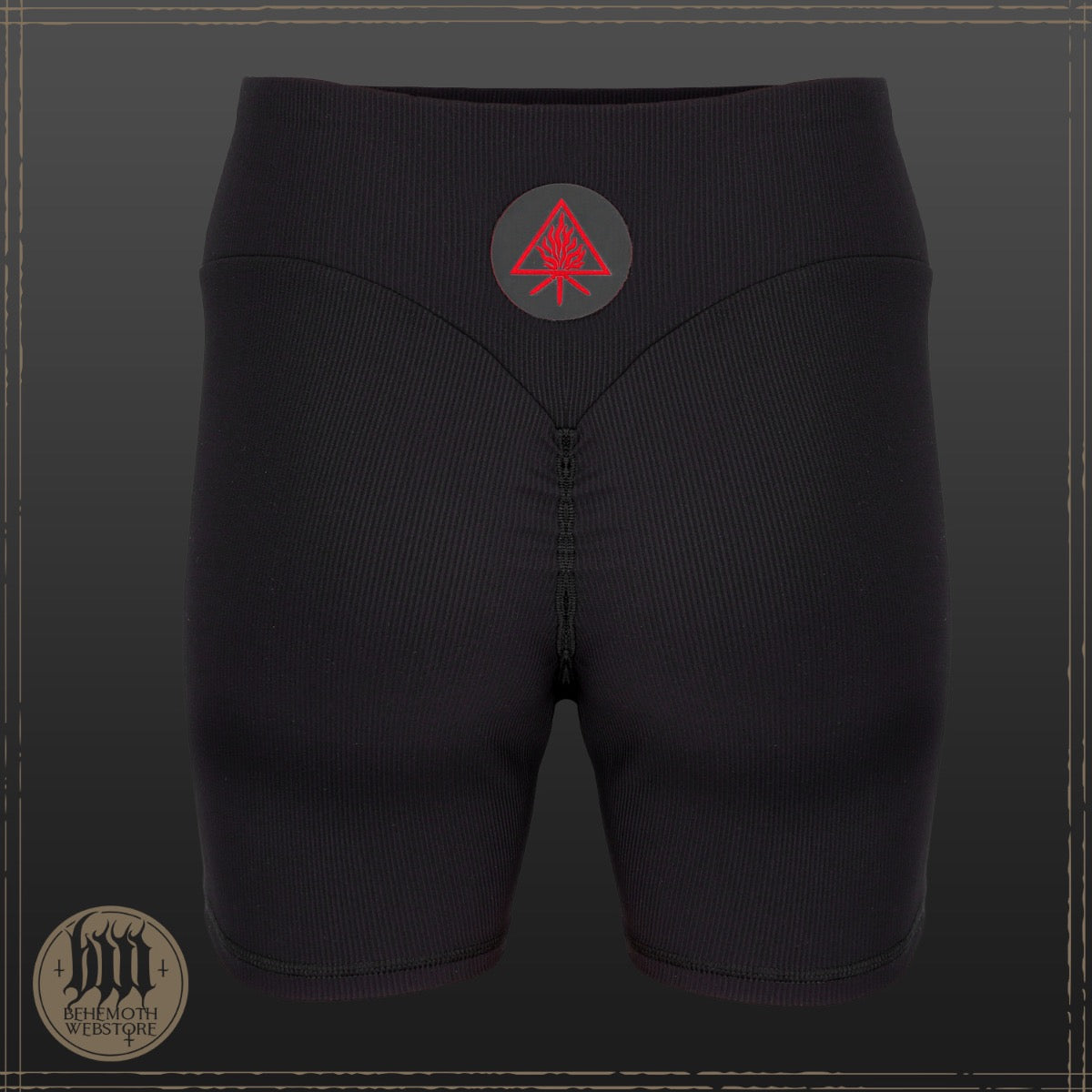 Pantalones cortos push-up premium 'The Unholy Trinity' de Behemoth: acanalados