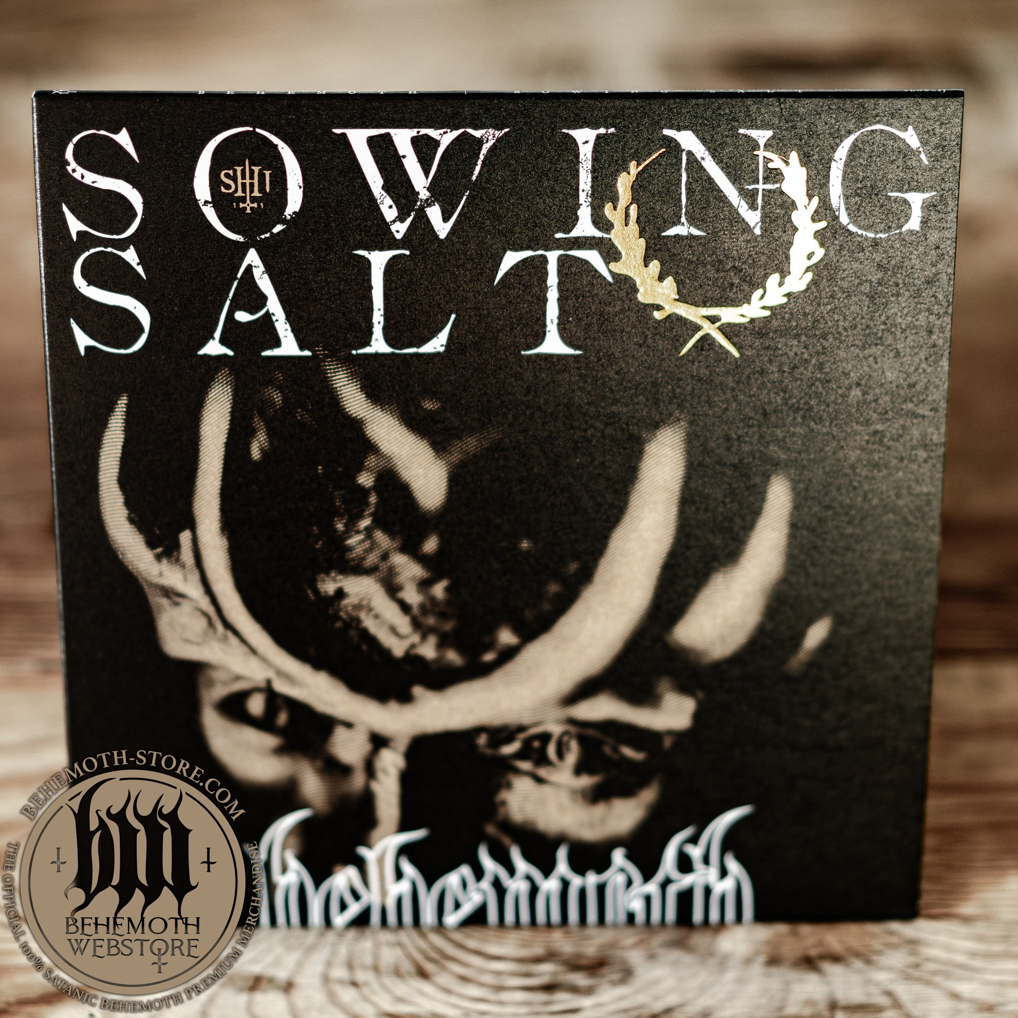 “Sowing Salt” – 7″ Δίσκος Βινυλίου Single των Behemoth (Διαφανές, Χαραγμένο με Laser, Υπογεγραμμένο, Περιορισμένο στις 100 Κόπιες)