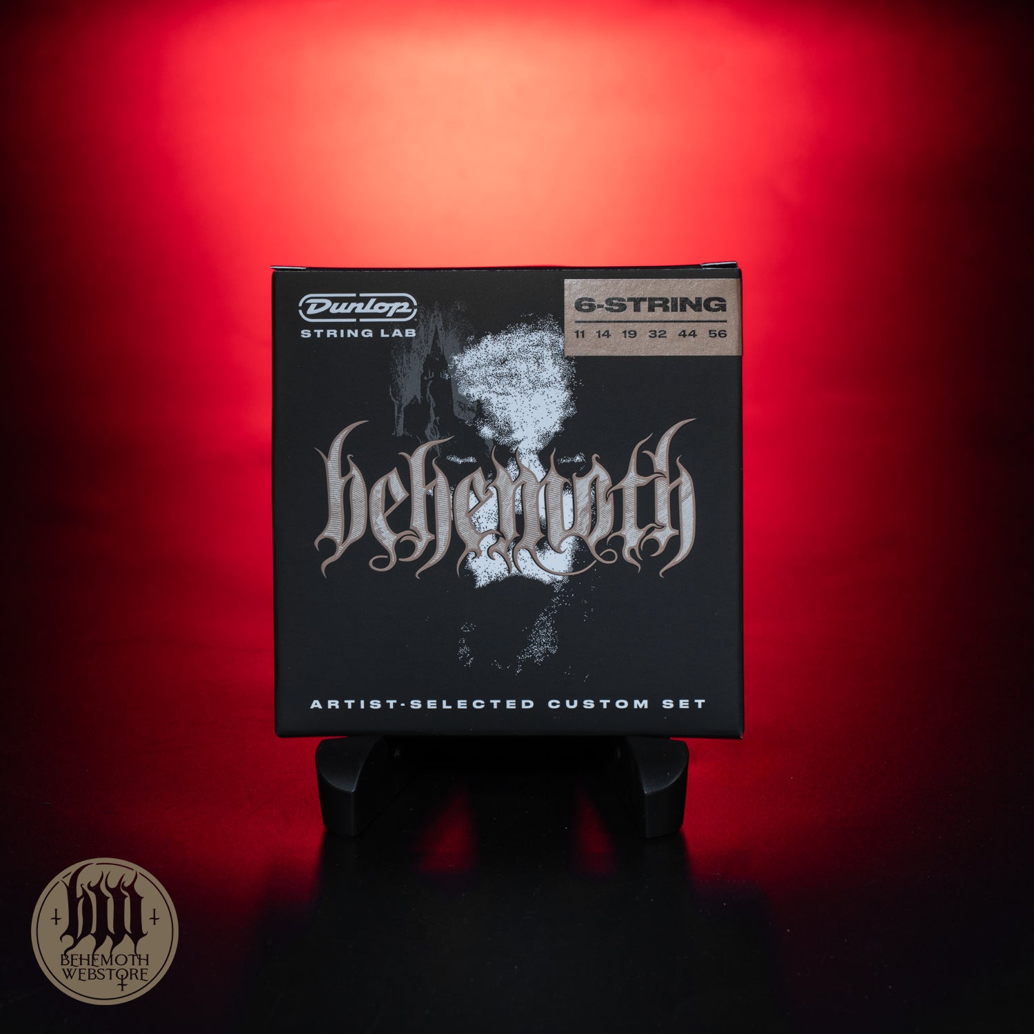 Behemoth - Cuerdas para guitarra eléctrica Dunlop de 6 cuerdas, 11-56