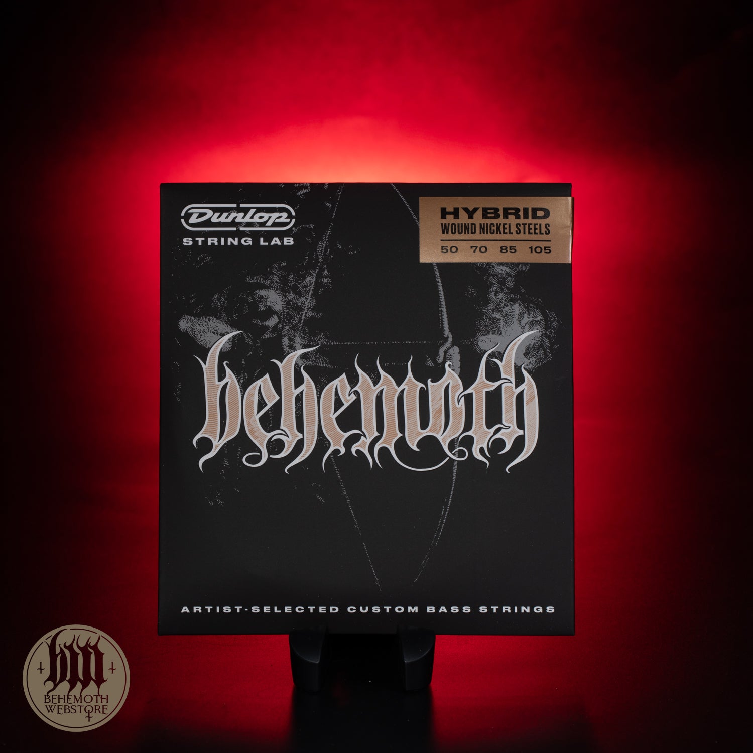 Behemoth - Cuerdas para bajo Dunlop de 4 cuerdas, 50-105