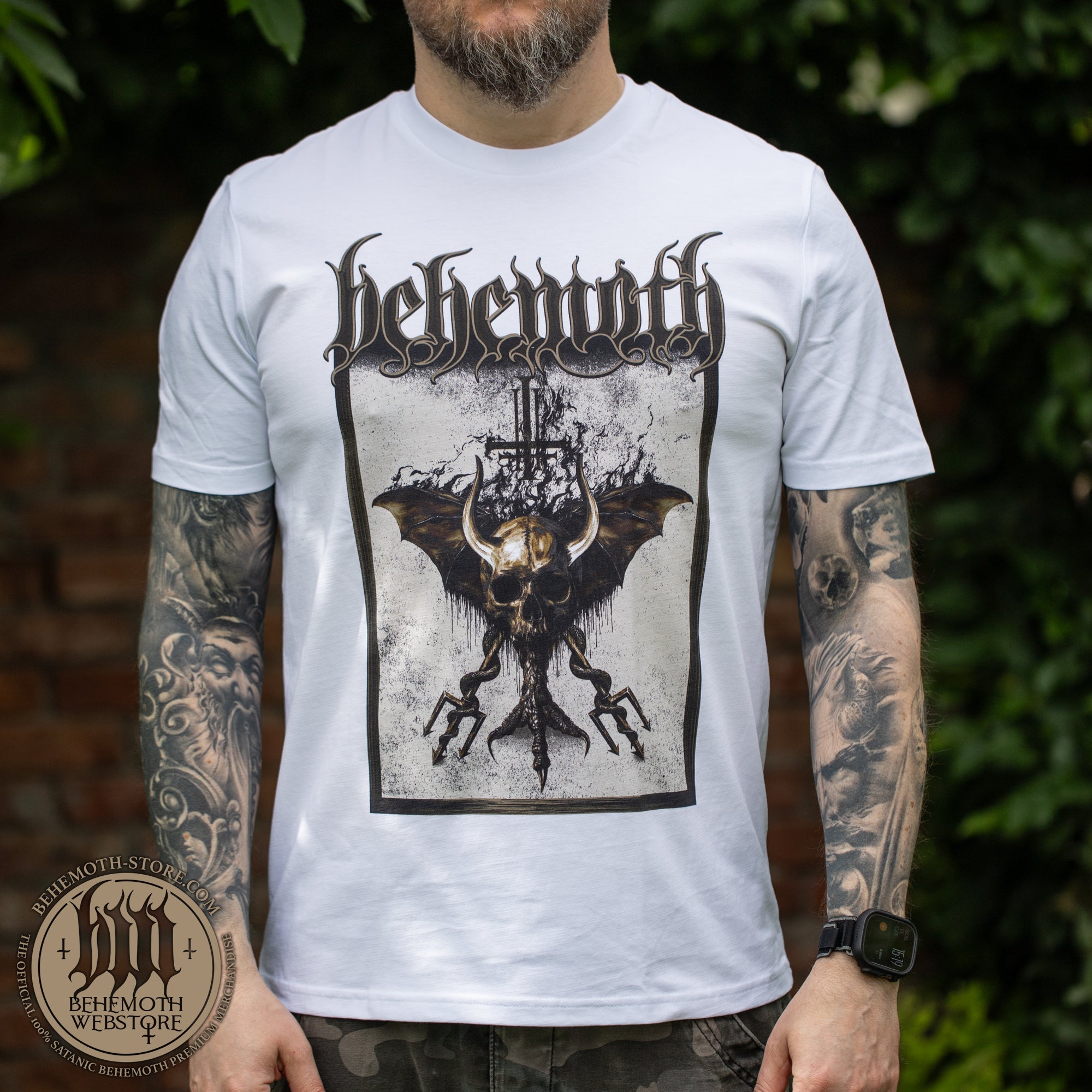 BEHEMOTH — “Succumb Never To Fear” T-shirt