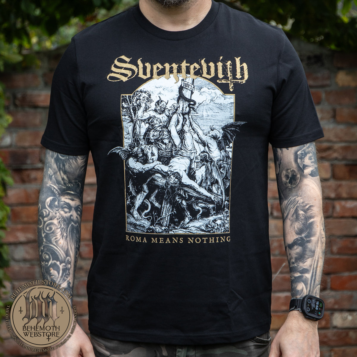 Sventevith – T-shirt «Roma Means Nothing»