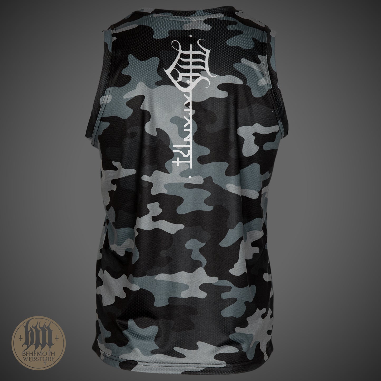 'The Satanist' Behemoth Functional Camo Tank-Top Shirt