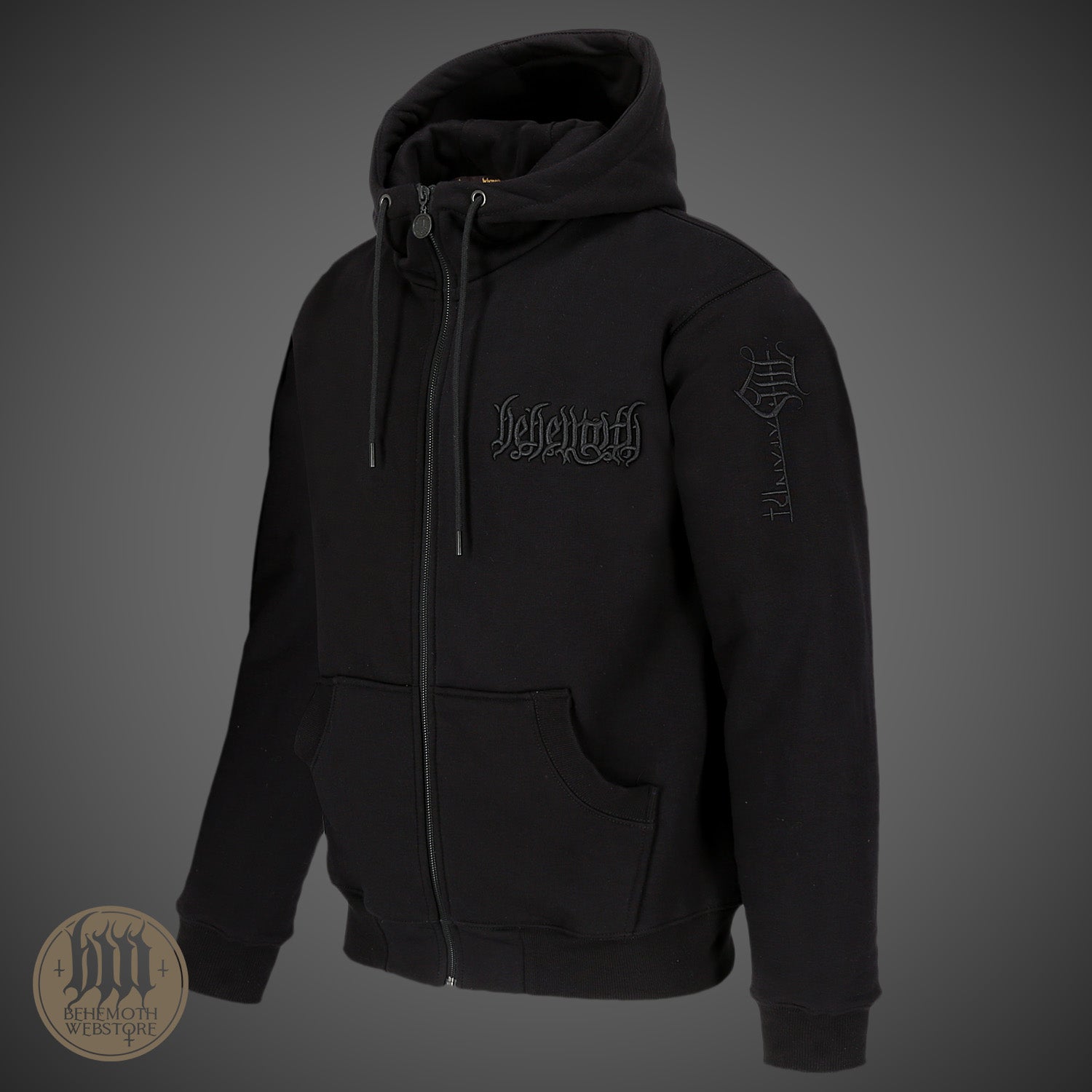 Sudadera con capucha y cremallera Behemoth 'The Satanist X' BOTB