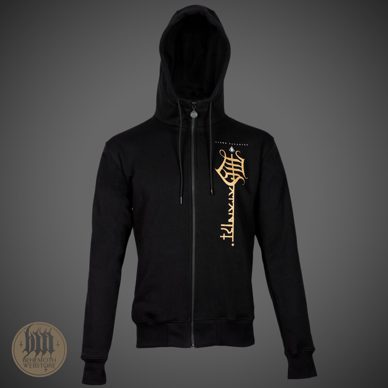 Sudadera con capucha y cremallera Behemoth 'The Satanist X'