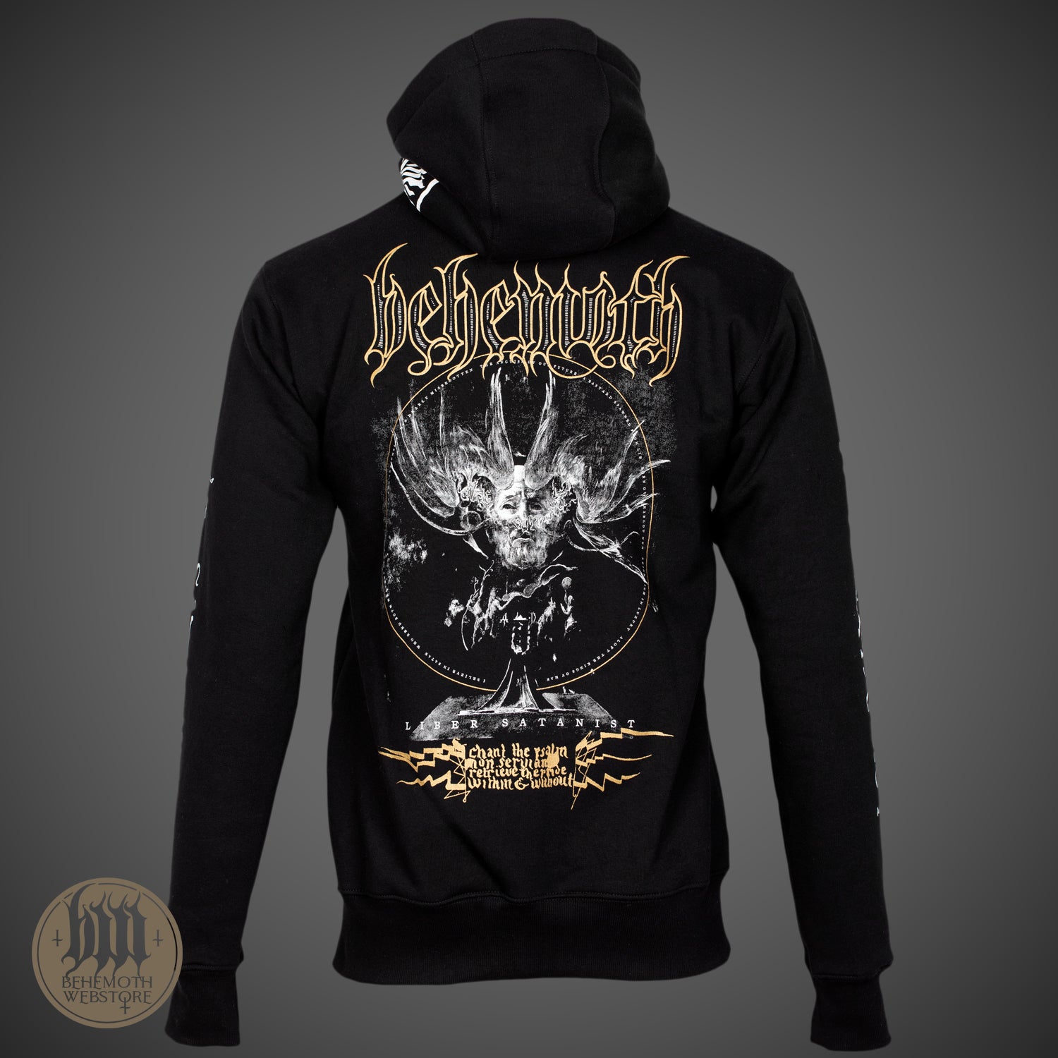 Behemoth The Satanist X hooded sweatshirt with zip