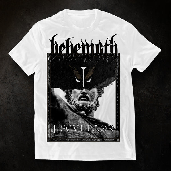 I, Scvlptor – Ov Aeons and Worlds Tee (White) | Behemoth