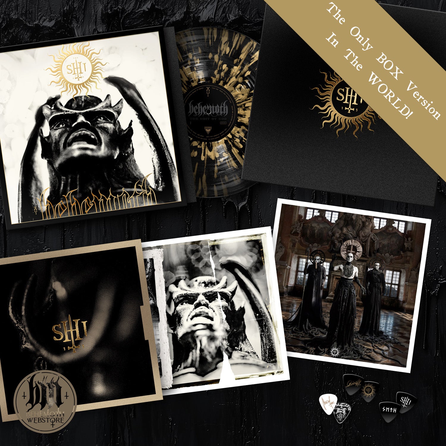 Płyta Winylowa Behemoth 'TSOG' DELUXE BOX Edition, z Autografami, Limitowana, Numerowana