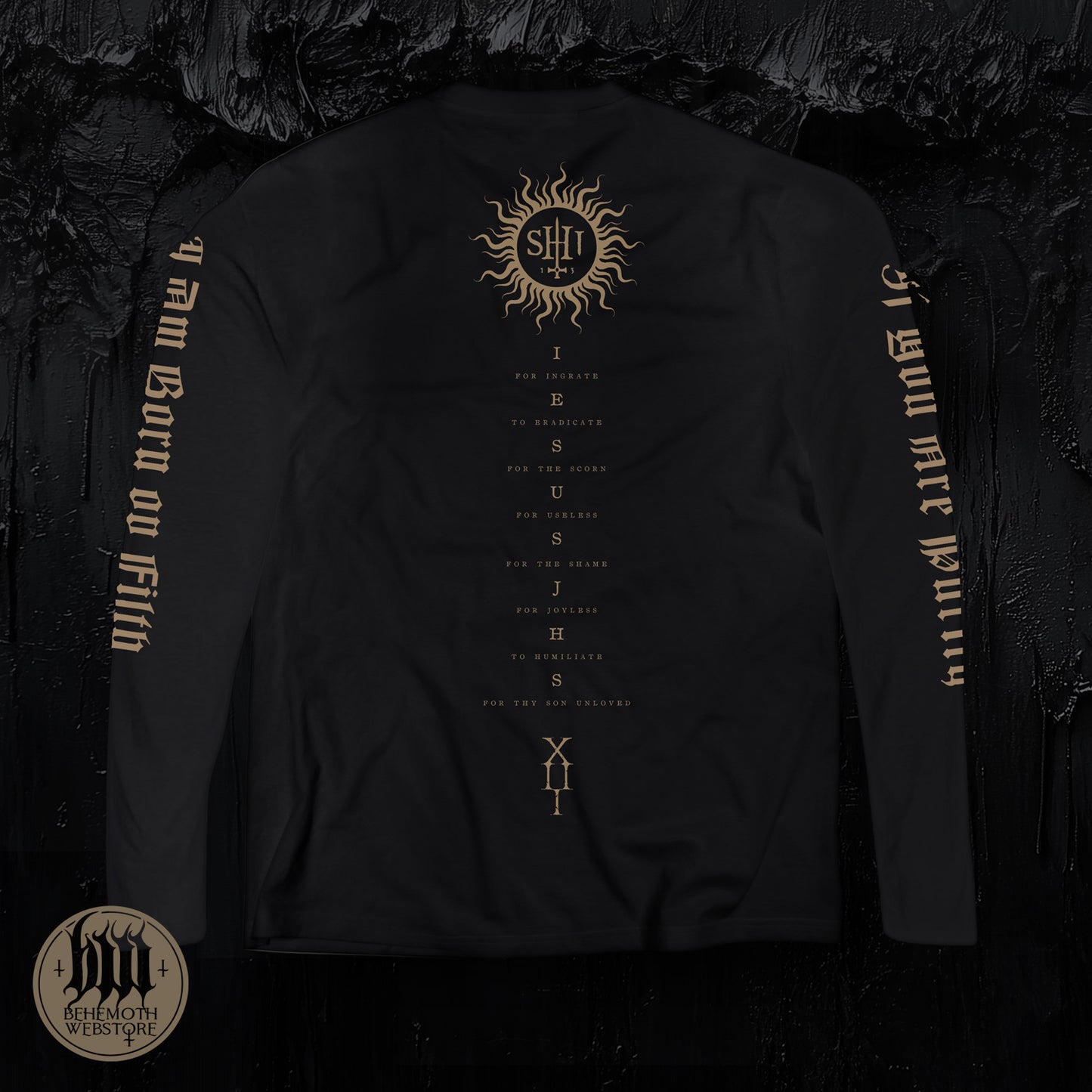 Behemoth 'TSOG'  Alt Long Sleeve Shirt