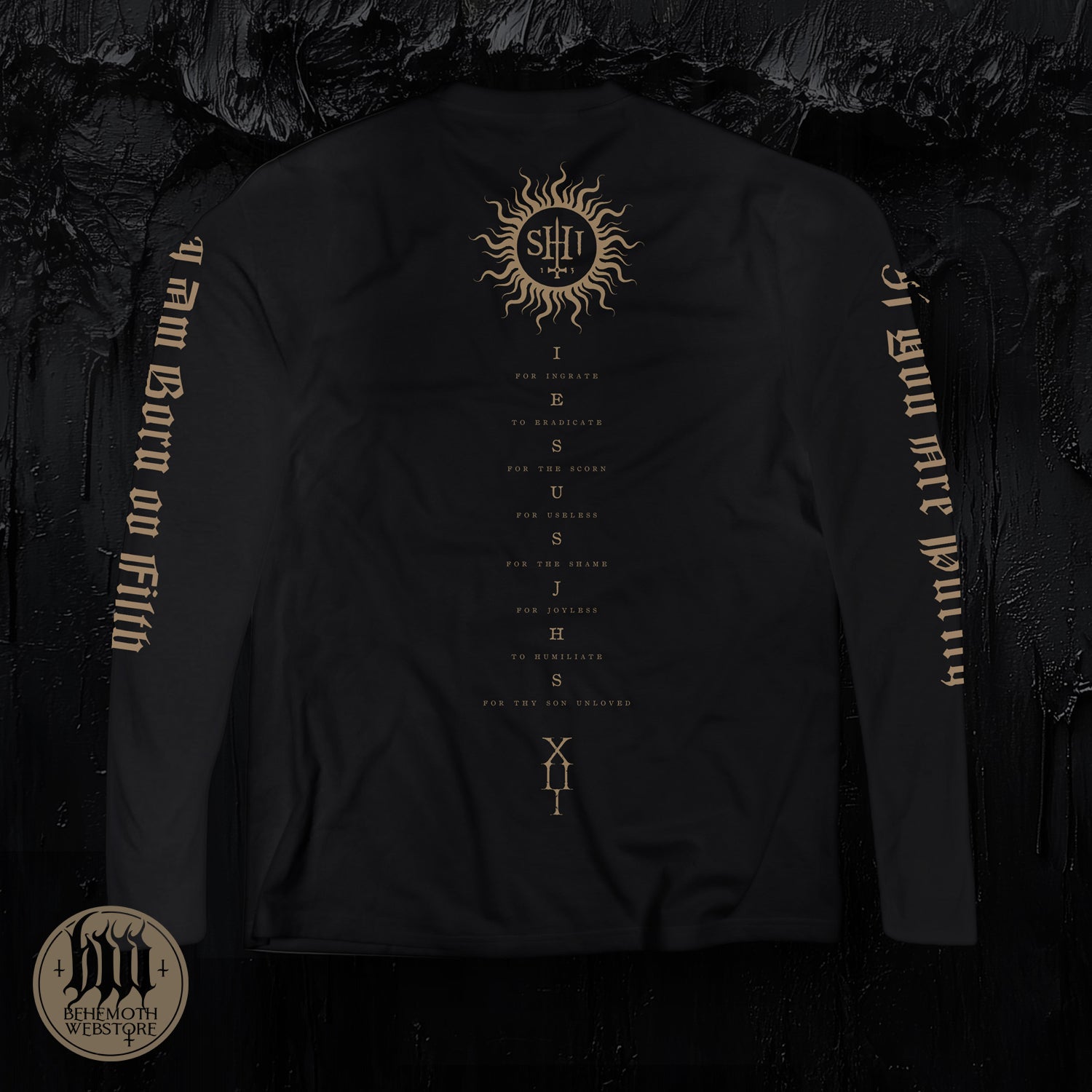 Longsleeve Behemoth 'TSOG' Alt 