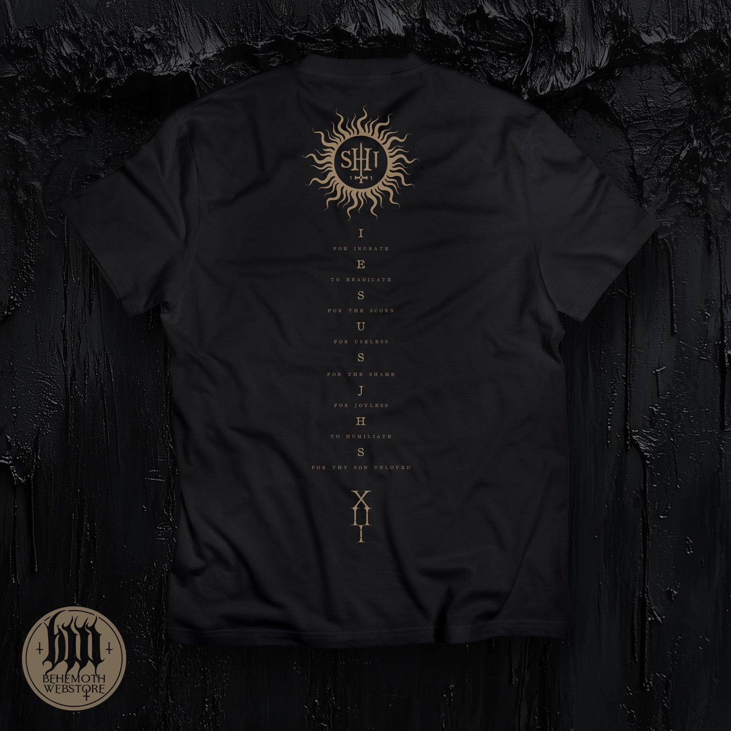 Camiseta alternativa de Behemoth - TSOG 