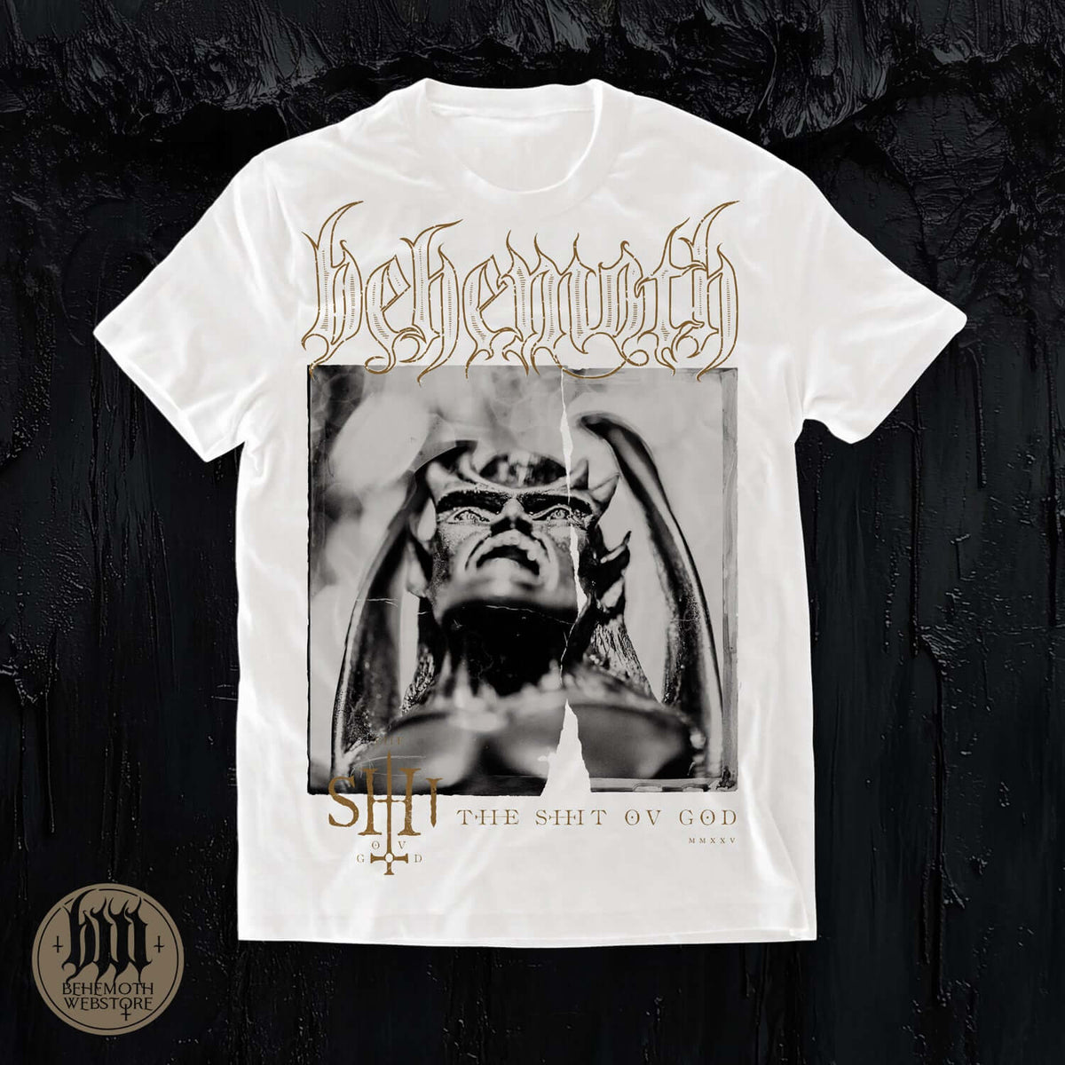 Behemoth TSOG White T-Shirt - Premium Merch