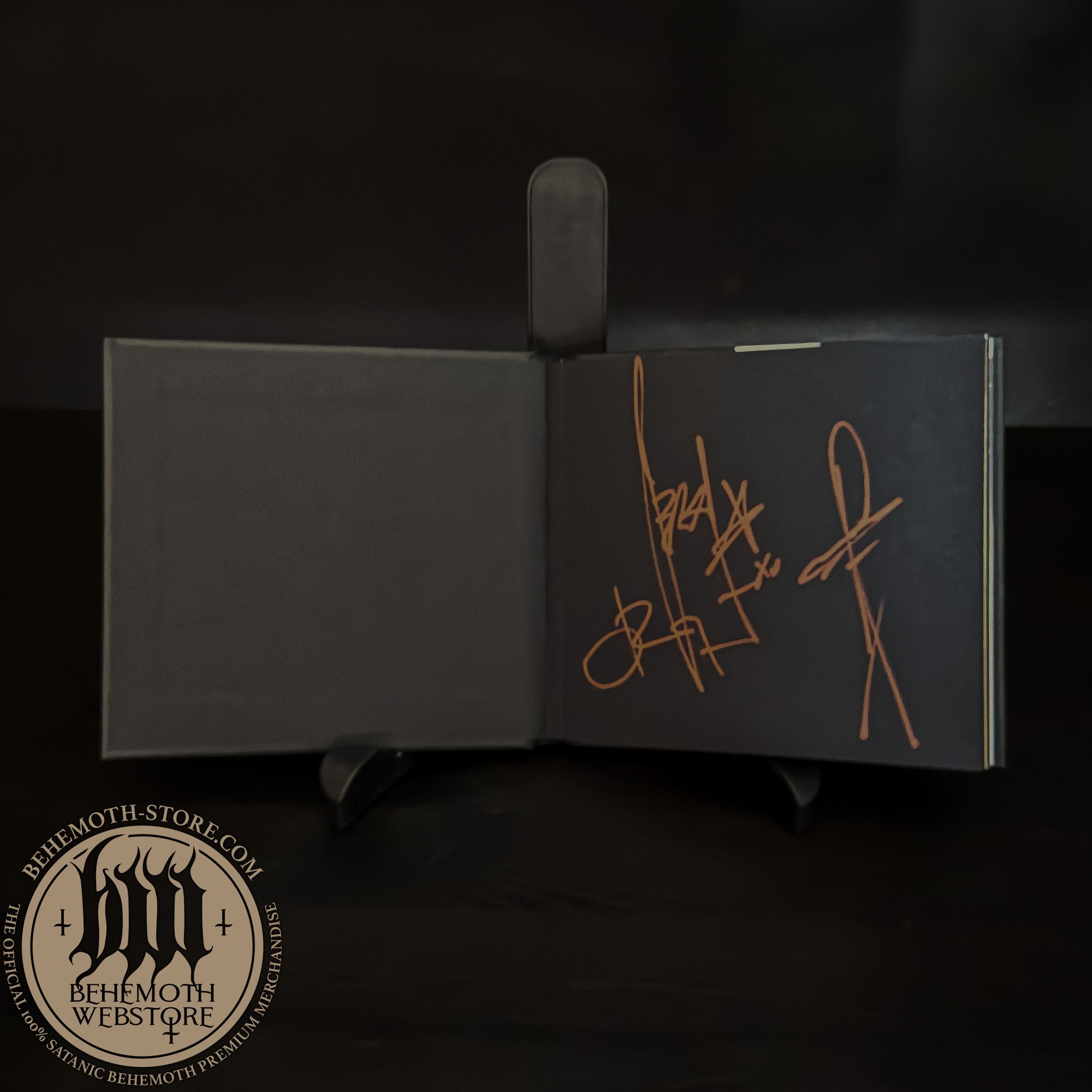 Behemoth 'TSOG' Mediabook CD record, singed, limited to 100