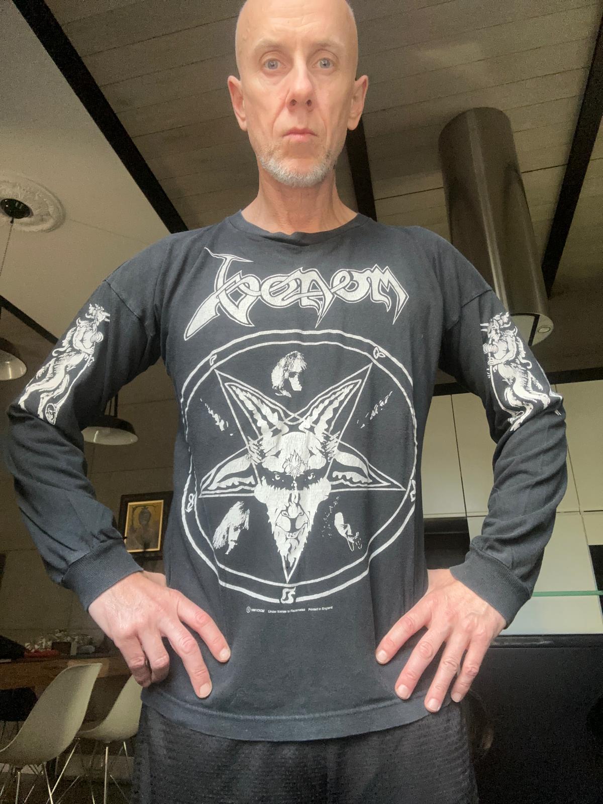 Vintage Hell – VENOM – Legendary Goat Motif (Long Sleeve)