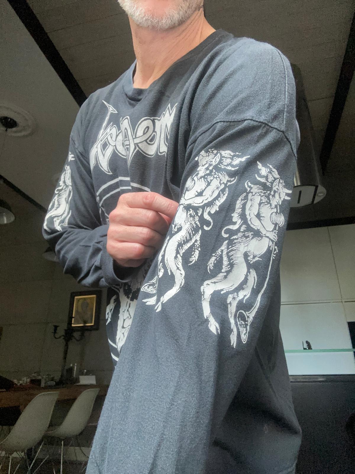 Vintage Hell – VENOM – Motif légendaire de la chèvre (manches longues)