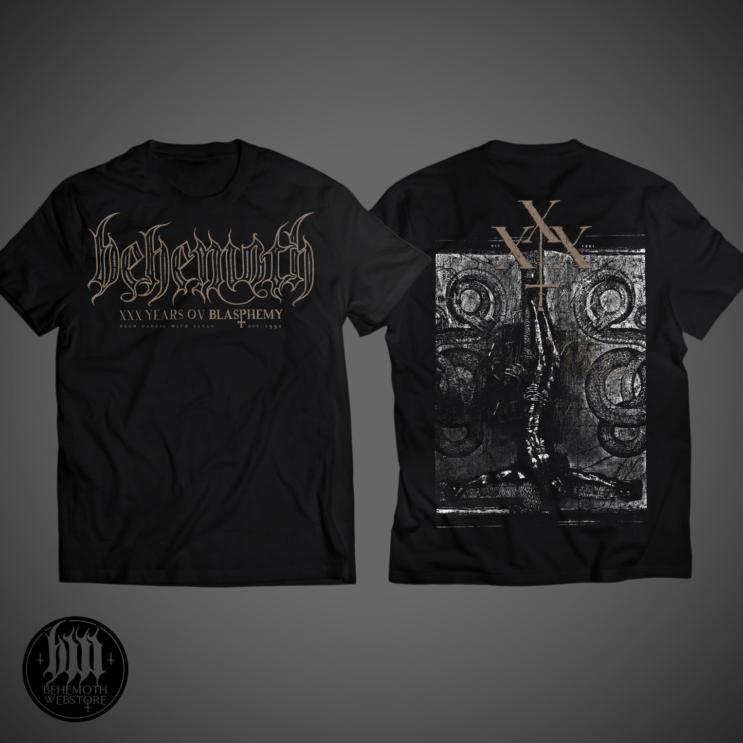 Behemoth - XXX Years Ov Blasphemy Jesvs T-Shirt