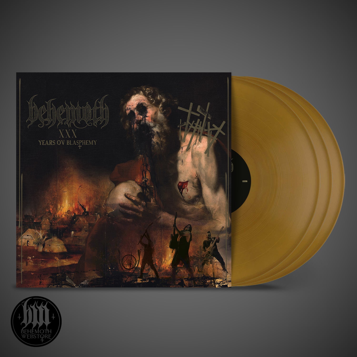 Limited Run hot Blasphemous vinyl