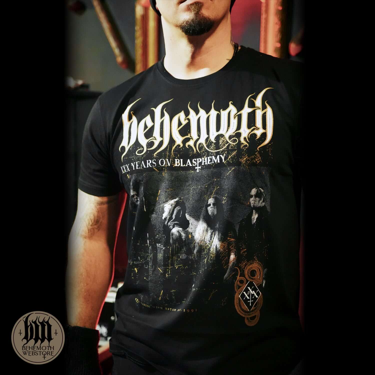 Behemoth “XXX Years Ov Blasphemy” T-Shirt – 30th Anniversary